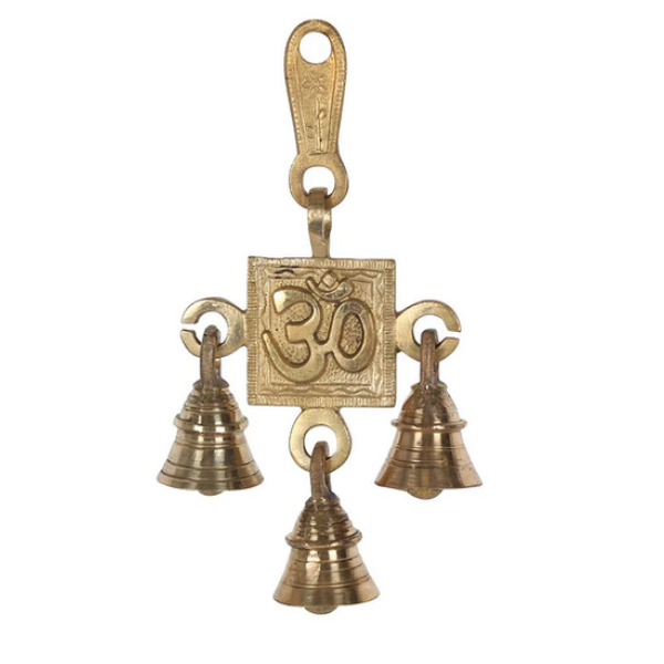 Hanging Bells Om Altar